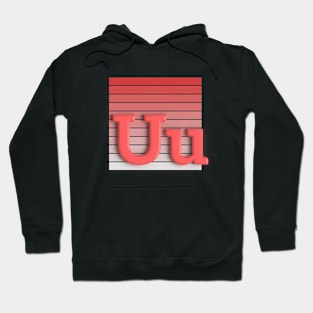 U - letter Hoodie